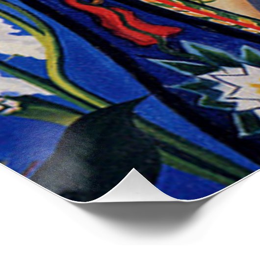 The Virgin - Joseph Stella Poster (Ecke)