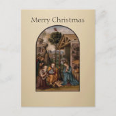The Virgin Mary and Baby Jesus Christmas Greetings Postkarte (Vorderseite)