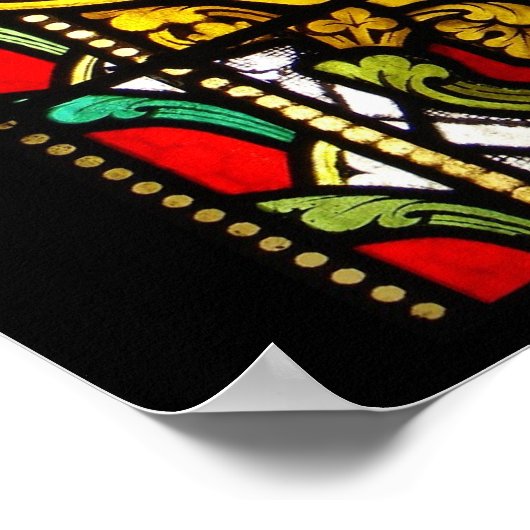 The Virgin Mary Poster (Ecke)