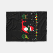 The Virus That Stole Christmas 2020 Tacky Ugly Xma Fleecedecke (Vorderseite (Horizontal))