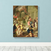 The Vision of St. Benedikt, c.1760 Leinwanddruck (Insitu (Holzboden))