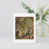 The Vision of St. Benedikt, c.1760 Postkarte (Stehend Vorderseite)