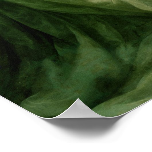 The Vision of St. Bernard, 1634 Poster (Ecke)