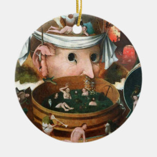 The Vision Of Tondal - Hieronymus Bosch Keramik Ornament