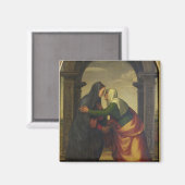 The Visitation of St. Elizabeth to the Virgin Mary Magnet (Vorderseite/Rückseite)