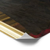 The Visitation of St. Elizabeth to the Virgin Mary Poster (Ecke)