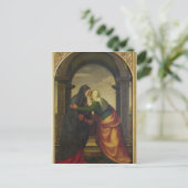 The Visitation of St. Elizabeth to the Virgin Mary Postkarte (Stehend Vorderseite)