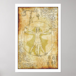 The Vitruvian Rollergrl (Ria Culpa, 2015) Poster