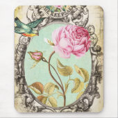 *tHe Vogel u. das RoSe* Mousepad (Vorne)