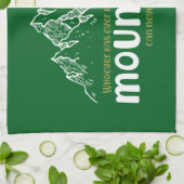 The Voice of the Mountains Geschirrtuch (Gefaltet)