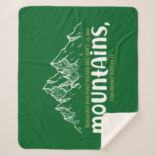 The Voice of the Mountains Sherpadecke (Vorderseite)