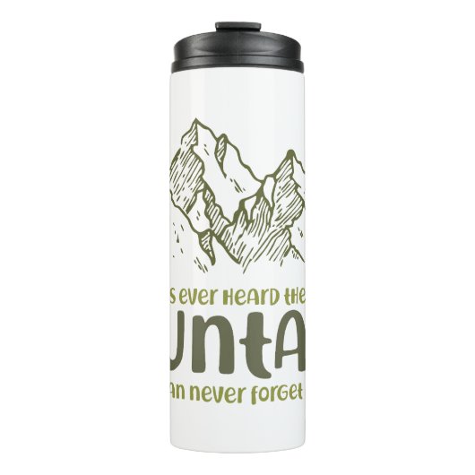 The Voice of the Mountains Thermosbecher (Vorderseite)