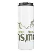 The Voice of the Mountains Thermosbecher (Rückseite)