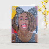 The Voice Painting by Alfred Fox Karte (Gelbe Blume)