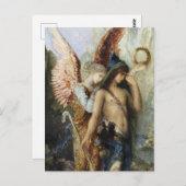 "The Voices" Angel Art von Gustave Moreau Postkarte (Vorne/Hinten)