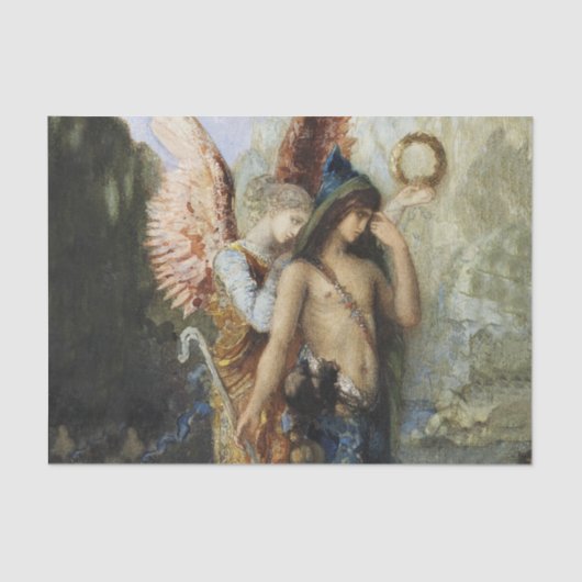 "The Voices" Angel Art von Gustave Moreau Seidenpapier (Vorderseite)