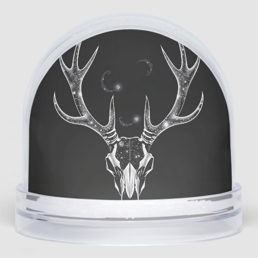 The Void Stag – Skeleton of the Cosmos Schneekugeln (Vorderseite)