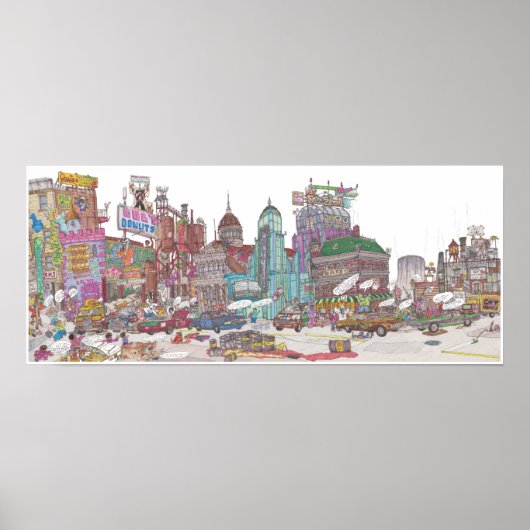 The Voltz Mural Poster (Vorne)