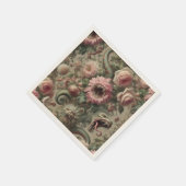 The Voracious Verdants – Gothic Victorian Serviette (Ecke)