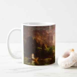 The Voyage of Life, Childhood, 1842 von Thomas Col Kaffeetasse