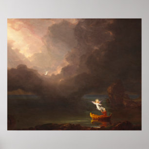 The Voyage of Life Old Age Thomas Cole 1842 Poster