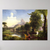 The Voyage of Life - Youth (1842) Fine Art Poster (Vorne)