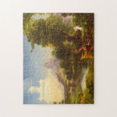 The Voyage of Life, Youth, 1842 von Thomas Cole Puzzle (Vertikal)