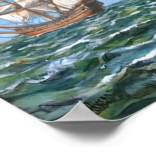 The Voyage Poster (Ecke)