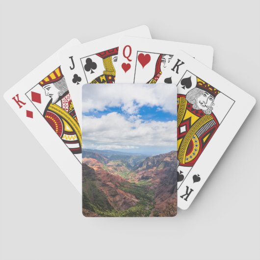 The Waimea Canyon Spielkarten (Rückseite)