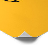 The Walk of The Qilin Line Graphic Poster (Ecke)