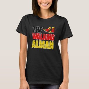 The Walking Alman  German Typical German T-Shirt