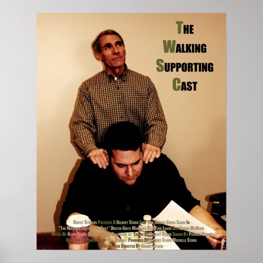 "The Walking Supporting Cast" - Offizielles Poster (Vorne)
