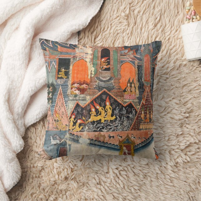 The Wall Paintings of Vat Pa Huak Kissen (Decke)