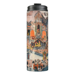 The Wall Paintings of Vat Pa Huak Thermosbecher