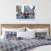 "The Wall Street Bull" Leinwanddruck (Insitu (Schlafzimmer))