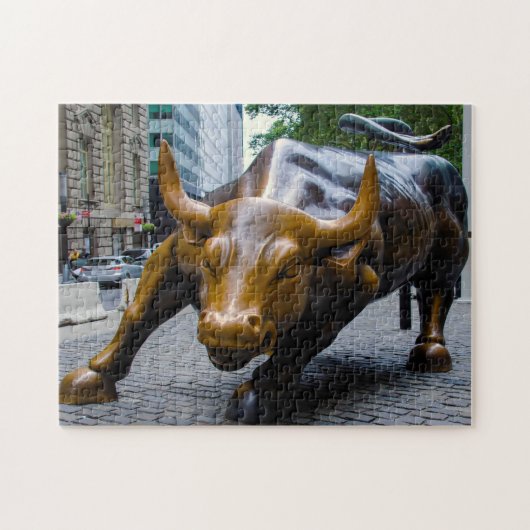 The Wall Street Bull New York. Puzzle (Horizontal)