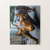 The Wall Street Bull New York. Puzzle (Vertikal)