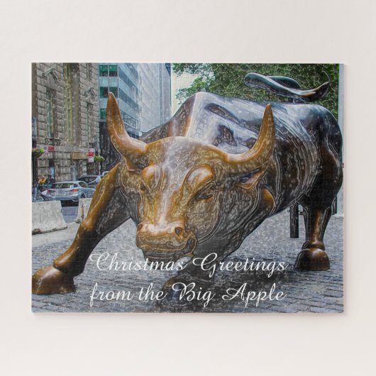 The Wall Street Bull New York. Puzzle (Horizontal)