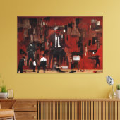 The Wall - Tension's Shadow Leinwanddruck (Insitu (Wohnzimmer))