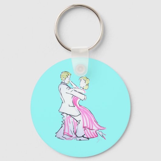 The Waltz Dancers Graphic design Schlüsselanhänger (Vorderseite)