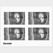 The Wanderer Rechteckiger Aufkleber (Blatt)