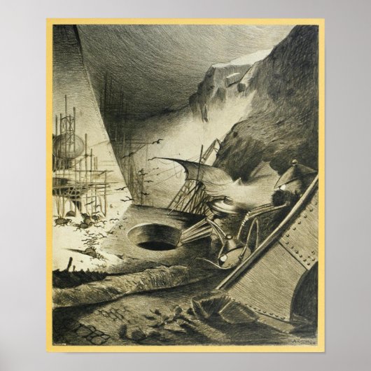 The War of the Worlds (1906) Poster (Vorne)