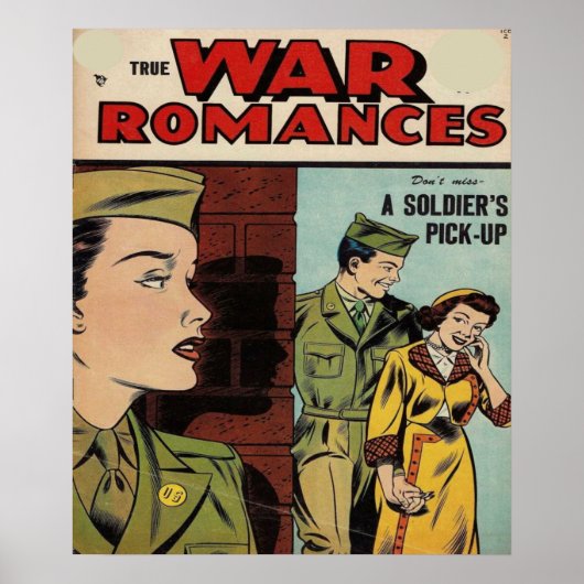The War Romantics Comic Book Poster (Vorne)