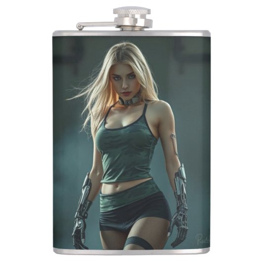 The warmest Drink Flachmann (Vorderseite)