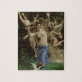 The Wasp's Nest by William Adolphe Bouguereau Puzzle (Vertikal)