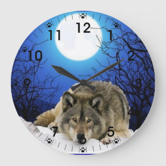 The Watcher Große Wanduhr