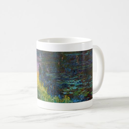 The Water Lilies - Das Sonnenlicht, Claude Monet, Kaffeetasse (VorderseiteRechts)