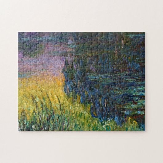 The Water Lilies - Das Sonnenlicht, Claude Monet,  Puzzle (Horizontal)