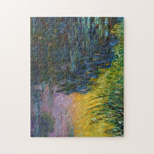 The Water Lilies - Das Sonnenlicht, Claude Monet,  Puzzle (Vertikal)