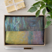 The Water Lilies - Das Sonnenlicht, Claude Monet, Seidenpapier (Geschenk)